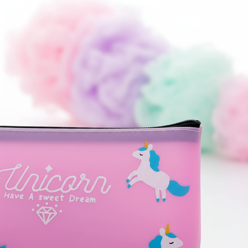 sweet unicorn pencil case - detail