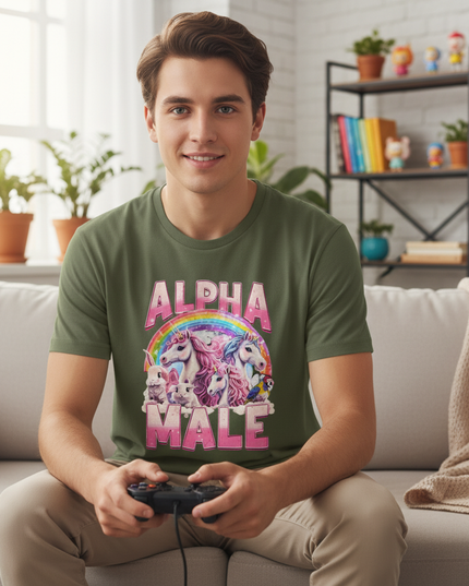 tactical unicorn shirt - lifestyle