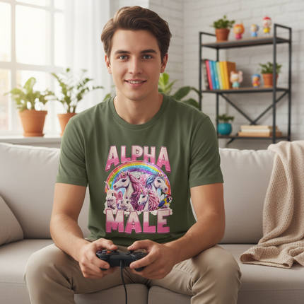 tactical unicorn shirt - lifestyle