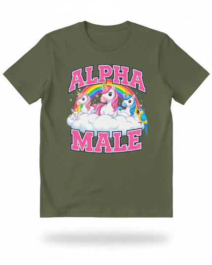 tactical unicorn shirt - white-bg