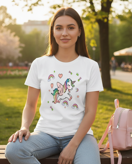 team unicorn shirt - lifestyle
