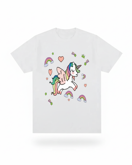 team unicorn shirt - white-bg
