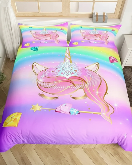 tiara unicorn bedding - lifestyle