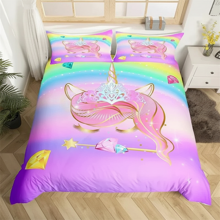 tiara unicorn bedding - lifestyle