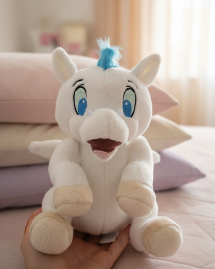 tiny plush unicorn - lifestyle