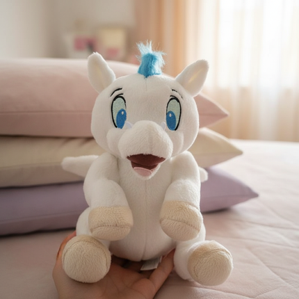 tiny plush unicorn - lifestyle