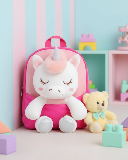 toddler unicorn backpack - lifestyle