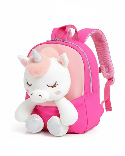toddler unicorn backpack - white-bg
