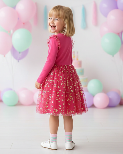 toddler unicorn dress v2 - back
