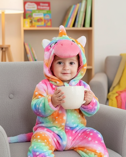 toddler unicorn onesie - lifestyle
