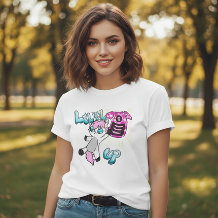turquoise unicorn shirt - lifestyle