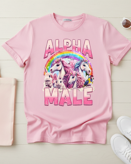 unicorn 2nd birthday shirt - flat-lay