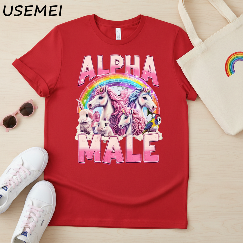 unicorn 3rd birthday shirt - flat-lay