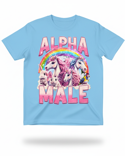 unicorn 5th birthday shirt - white-bg