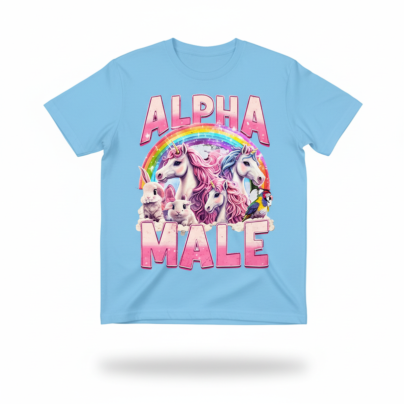 unicorn 5th birthday shirt - white-bg