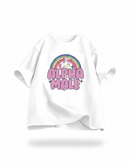 unicorn 6th birthday shirt - white-bg