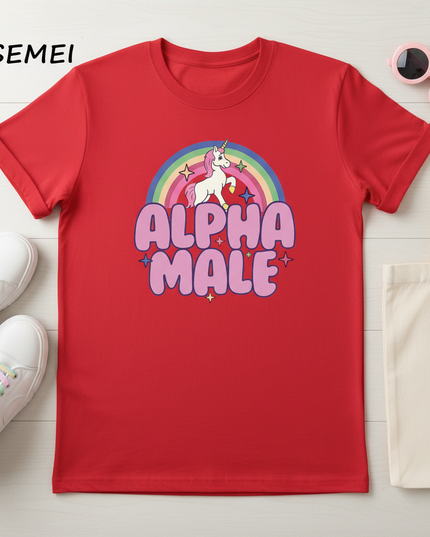 unicorn 7th birthday shirt - flat-lay