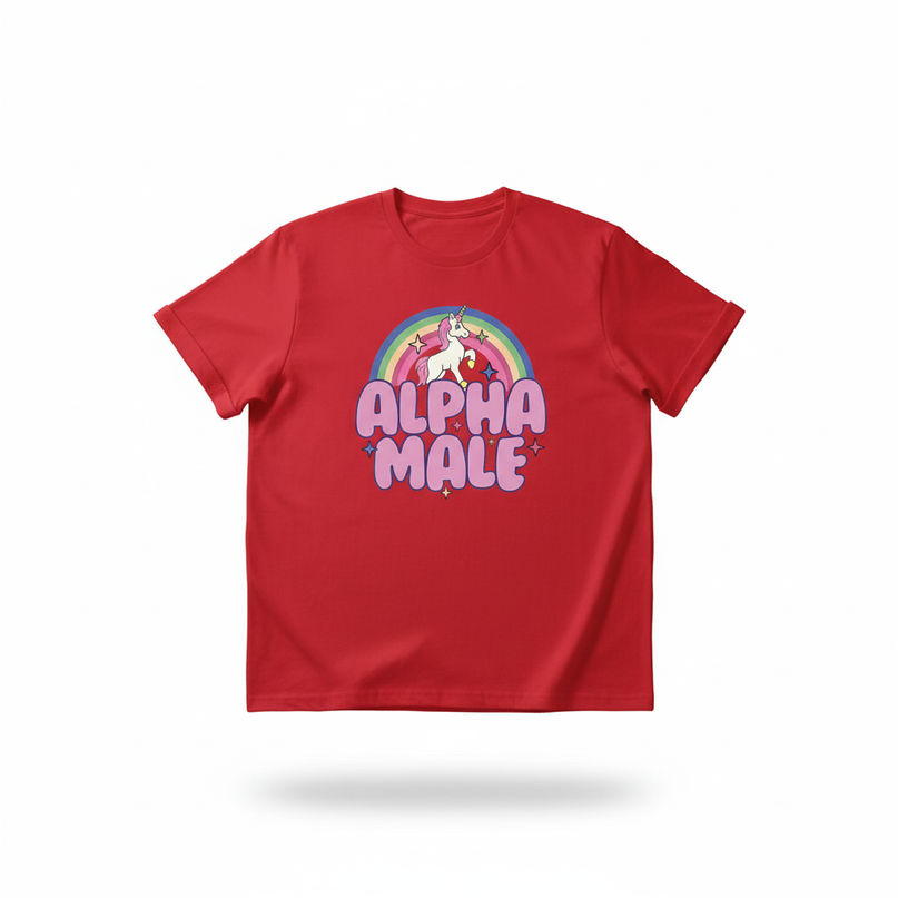 unicorn 7th birthday shirt - white-bg