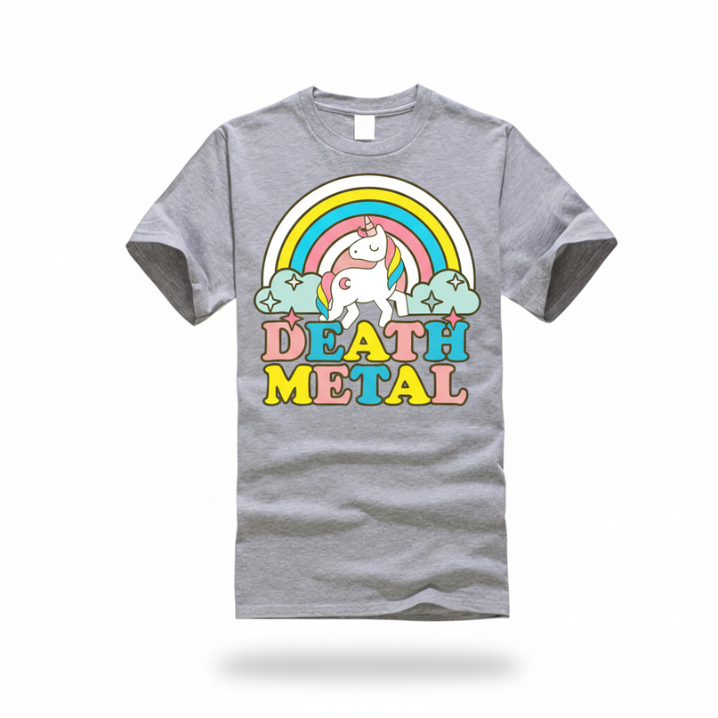 unicorn academy shirt - white-bg