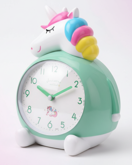 unicorn alarm clock for kids - white-bg