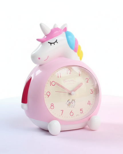 unicorn alarm clock - white-bg