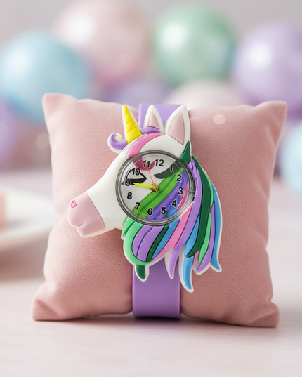 unicorn analog watch - lifestyle