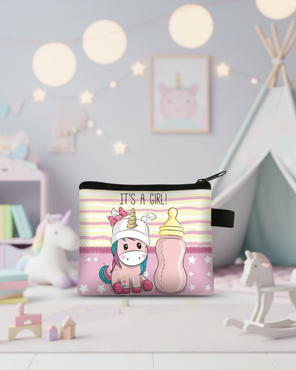 unicorn baby girl purse - lifestyle