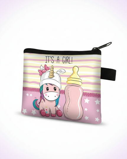 unicorn baby girl purse - white-bg