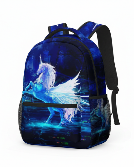 unicorn backpack for school - white-bg