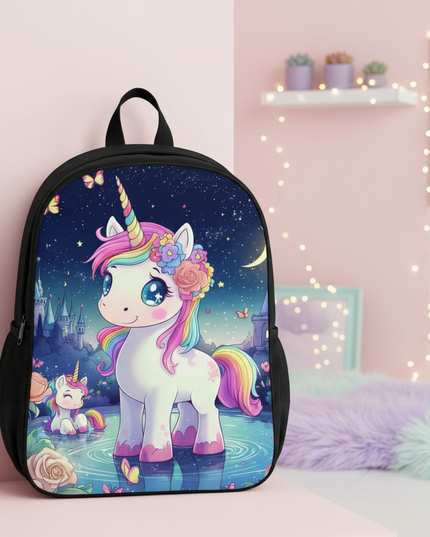 unicorn backpack for girls - lifestyle