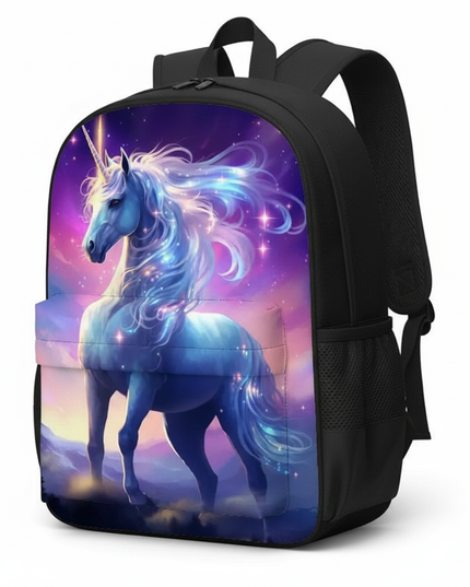 unicorn backpack for kids - white-bg