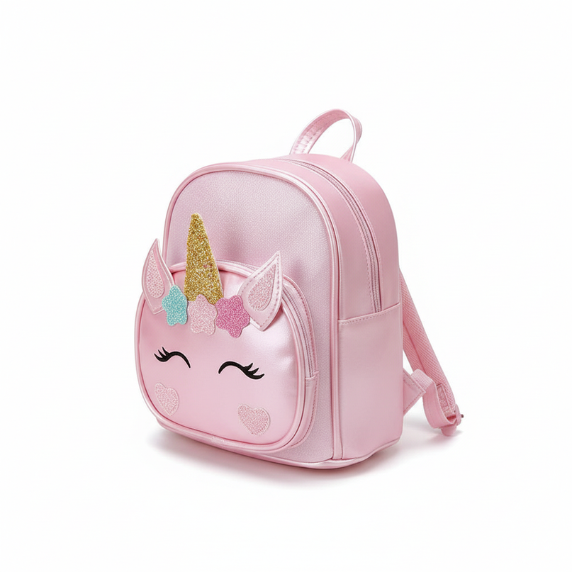 unicorn backpack for preschool - white-bg