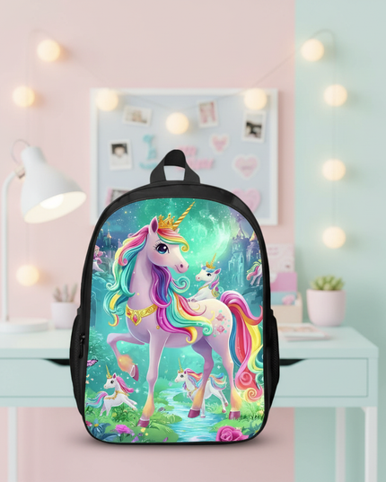 unicorn backpack for teens - lifestyle