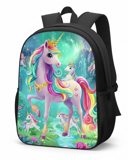 unicorn backpack for teens - white-bg