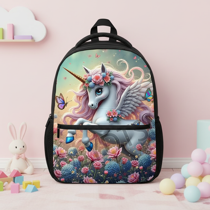 unicorn backpack for toddler girls - lifestyle