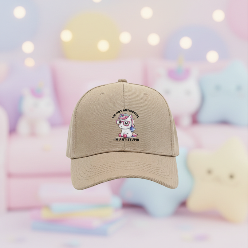 unicorn ball cap - lifestyle