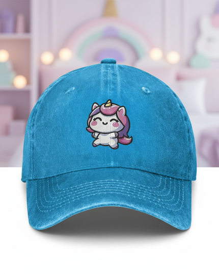 unicorn baseball cap - lifestyle