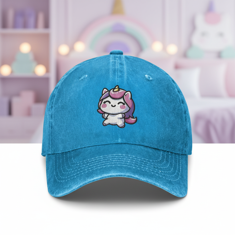 unicorn baseball cap - lifestyle
