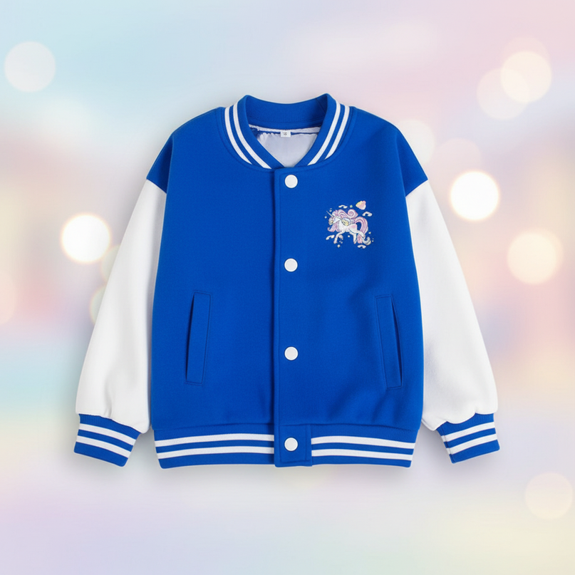 unicorn baseball jacket - lifestyle