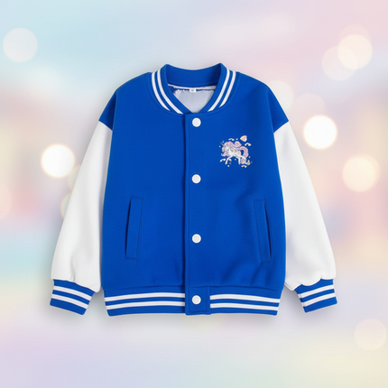 unicorn baseball jacket - lifestyle