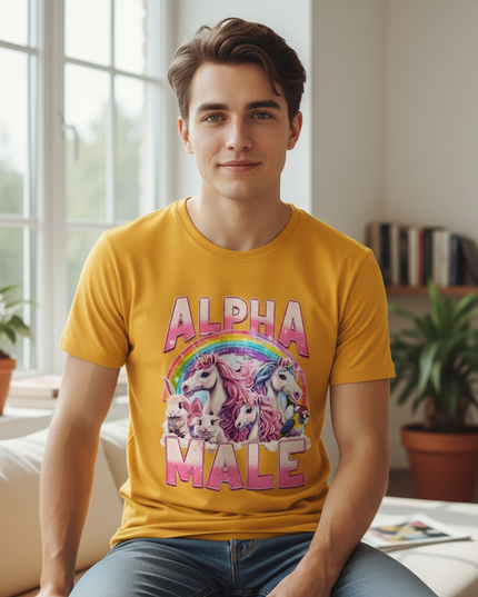 unicorn baseball shirt - lifestyle