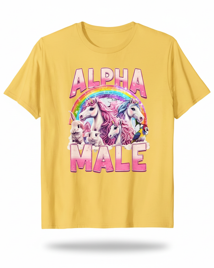 unicorn baseball shirt - white-bg