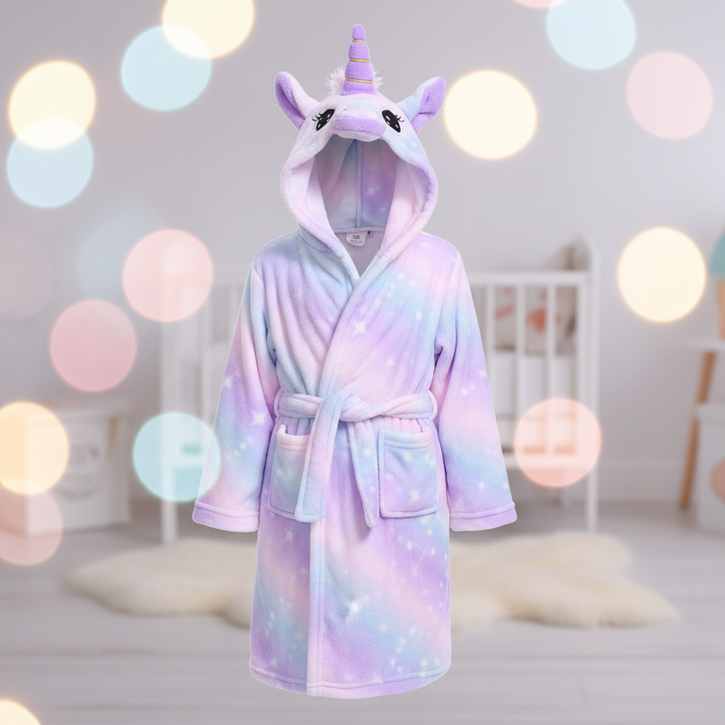 unicorn bathrobe - lifestyle
