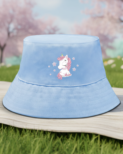 unicorn beach hat - lifestyle