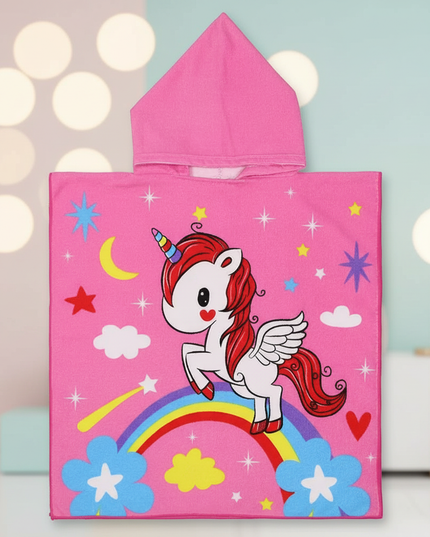 unicorn beach robe - lifestyle