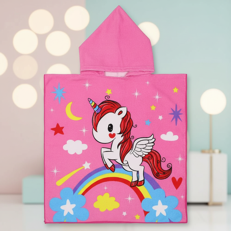 unicorn beach robe - lifestyle