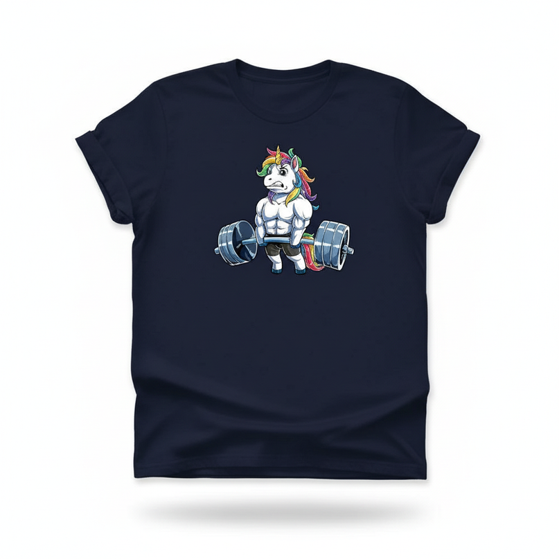 unicorn beach shirt - white-bg