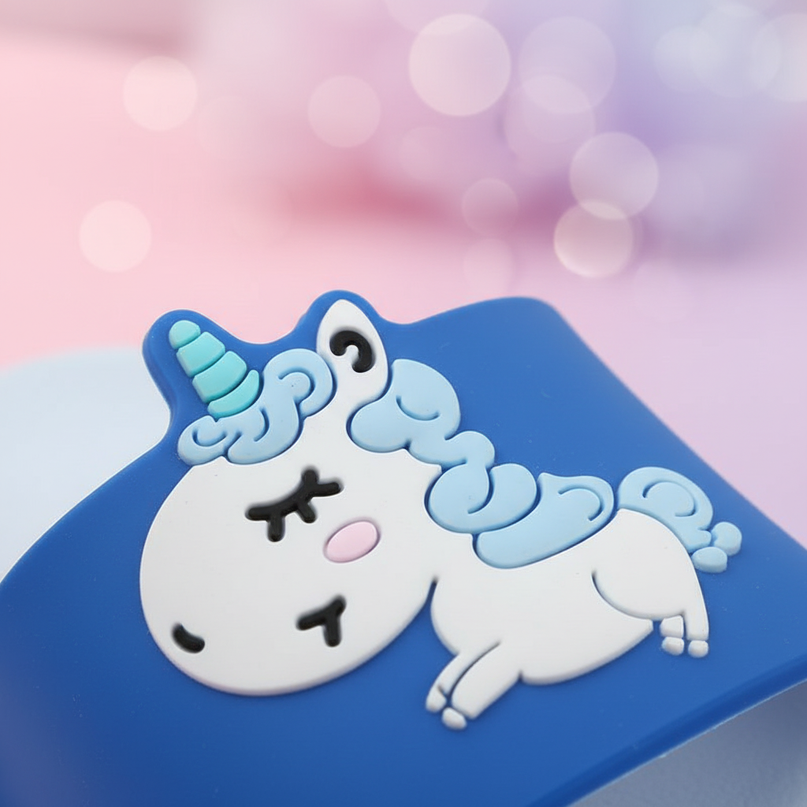 unicorn beach slippers - detail