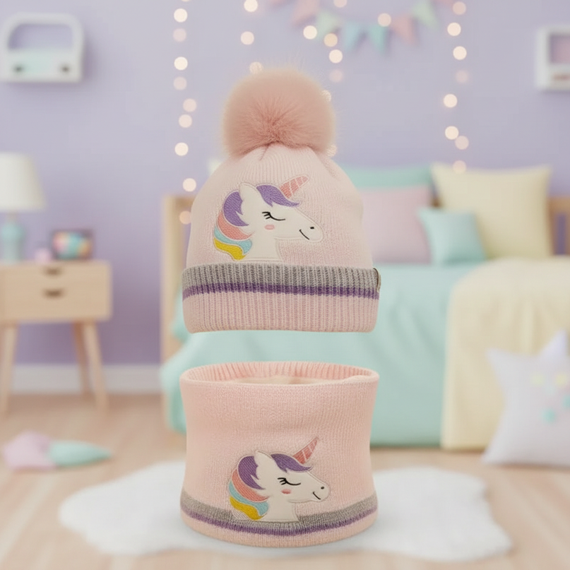 unicorn beanie girls - lifestyle
