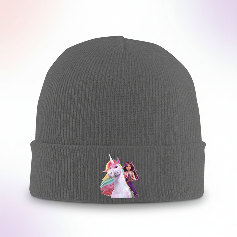 unicorn beanie teens - white-bg
